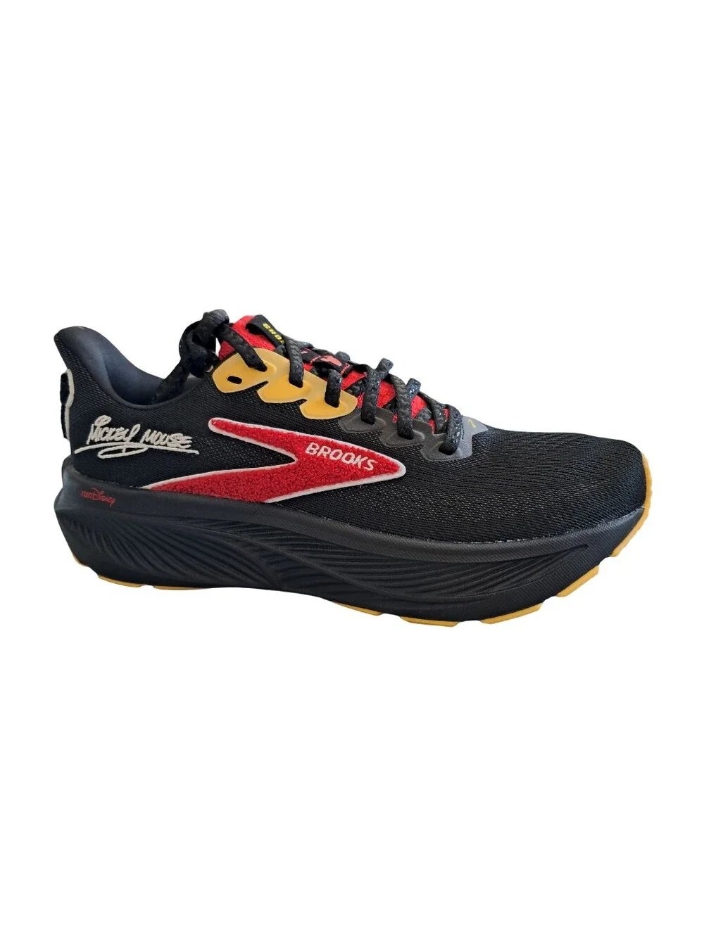 Brooks Ghost 17 run Disney Mickey Mouse Women's Size 8 or 9.5 Sneakers NEW